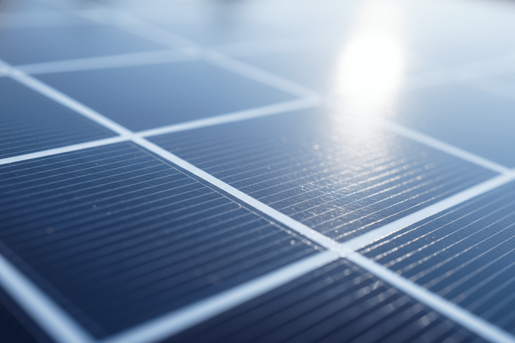 perte d'efficacité panneaux solaires